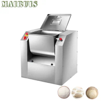 25Kg Flour Mixers Electric Home Dough Mixer Mixing Kneading Machine Stainless Steel Bread Pasta Stirring Maker
