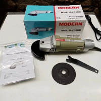 Mesin Gerinda Tangan Mini Angle Disc Grinder Modern M2350B 4 Inch 570W