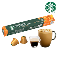 星巴克焦糖風味咖啡膠囊(10顆/盒;適用於Nespresso膠囊咖啡機original系列)