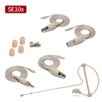 SAMSON SE10/SE10x Miniature Headworn Condenser Microphone Invisible Mic For Stage Performance Compatible Wireless Transmitters