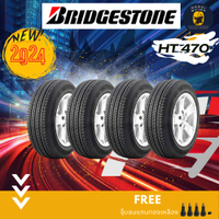 Super Discount BRIDGESTONE  225/65 R17 รุ่น Dueler HT D470 (ราคาต่อ 4 เส้น) ยางปี 2024 แถมจุ๊บฟรี