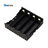 DIY 12v Storage Box Holder Case with lead pin For 4 x 18650 Rechargeable Battery
