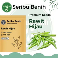 Benih Rawit Hijau PREMIUM Unggul KERINCI - Bibit Cabai Sayuran Cabe Repack
