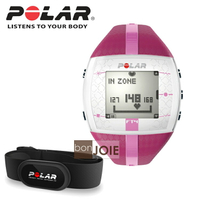 ::bonJOIE:: 美國進口 新款 Polar FT4 女款心跳錶 (粉紅色)(內含 Polar H1 軟式心跳帶)(全新盒裝) Heart Rate Monitor Training 心率錶