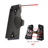 NEW 1911 Handle Grip Red Dot Laser Sight More Flexible Tactical For Handgun 1911 Outdoor Hunting Shooting Accessories