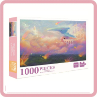 Tranh ghép xếp hình 1000 miếng 70x50 giúp giải trí thư giãn, quà tặng ý nghĩa, trò chơi tập thể giúp