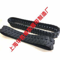 微耕機爬山虎挖掘機橡膠履帶旋耕機履帶運輸車勾機橡膠鏈條膠皮帶