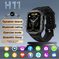 นาฬิกาอัจฉริยะ H11 สำหรับผู้ชายและผู้หญิง หน้าจอสัมผัส 2.01" สมาร์ทวอทช์ ผ่านบลูทูธ นาฬิกาฟิตเนสกีฬา