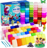 Air Dry Clay 66 Colors Modeling Clay for Kids DIY Model Magic Clay Molding Clay Kit with Sculpting T