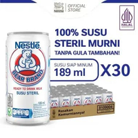 Minuman Susu Steril Kaleng Dus Bear Brand Original Gold Malt Indomilk Plain Honey Goodnes Kurma Ajwa