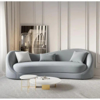 KURSI SOFA 3 SEATER SANDARAN DAN DUDUKAN MELENGKUNG | KURSI SOFA RETRO 3 SEATER | KURSI SOFA TAMU | 