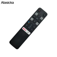 Voice Remote Control RC802V FUR6 Google Assistant for TCL TV 40S6800 49S6500 55EP680 Replace RC802V 