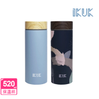 【IKUK 艾可】真陶瓷內膽養生保溫杯520ml(旋蓋式/真空保溫杯/環保杯/保溫瓶)