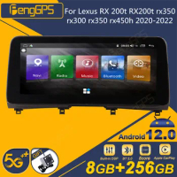 For Lexus RX 200t RX200t rx350 rx300 rx350 rx450h 2020 Android Car Radio 2Din Stereo Receiver Autoradio Multimedia Player GPS