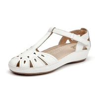 羊皮包頭涼鞋女平底配裙子新款夏季軟皮真皮坡跟羅馬鞋子