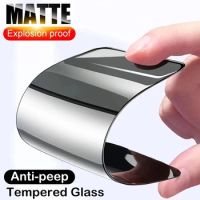 Anti Spy Ceramic Glass For Xiaomi 11X 11 10T 10 9 8 SE MIX 2 2S 3 Screen Protector Mi CC9 Blackshark 5 4 Pro Matte Privacy Film