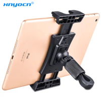 Universal Car Tablet Holder Indoor Gym Treadmill Exercise Bike Handlebar Mount Stand for iPad Pro 12.9 Xiaomi Samsung Tablet PC