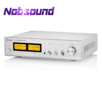 Nobsound HiFi Integrated Power Amplifier Class AB XLR Balanced Amp MM/MC Phono Stereo Amplifier 210W