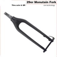 Boost Fork 29er Carbon MTB Fork 110*15mm Full Carbon Bike Fork 29inch Plus Mountain Front Forks