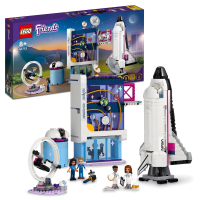 福利品【LEGO 樂高】Friends 41713 奧麗薇亞的太空學院(火箭 太空玩具 女孩玩具 男孩玩具)