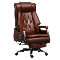 Recliner Gaming Chair Computer Vanity Luxury Designer Arm Office Chair Lounge Barber Leather