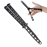 Trainer Practice Butterfly Knife Portable Reversible Deformation Knife for Butter Fly Knife Training