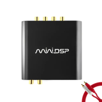 【miniDSP】2x4 HD DAC 空間訊號校正處理器(內建 DSP DAC 空間訊號處理器 錄音介面 Chroma RCA 線材)