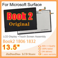 13.5"Original For Microsoft Surface Book2 1806 LCD Display Touch Screen Digitizer For Microsoft Surface Book 2 1832 LCD Replacem
