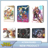 New Digimon Adventure Digivice Medarot Agumon Wizarmon Wormmon DIM Card Storage Box Resist Film Game Card Collection Toys