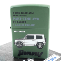 【ZIPPO】日系~SUZUKI-鈴木 -第四代JIMNY JB64W(銷光綠烤漆款)