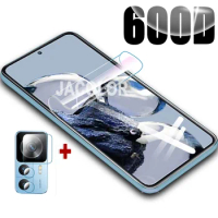 2IN1 Screen Gel Protector+Cam Lens Glass For Xiaomi 12T Pro 12 Lite 12s Ultra Soft Hydrogel Safety Film For Xiaomi12T Xiaomi12