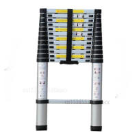 Telescopic Aluminium Ladder Extension Foldable Portable Straight Ladders Multi Purpose Household Thicken Tools for Home