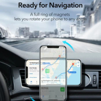 Magnetic Car Phone Holder Wireless Charger for Apple iPhone 11 12 13 14 Pro XS Max X Wireless Charging Phone Holder Charger