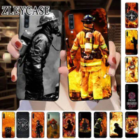 Firefighter Heroes Fireman Phone Case For Samsung Galaxy A12 A13 A14 A20S A21S A22 A23 A32 A50 A51 A52 A53 A70 A71 A73 5G Cover