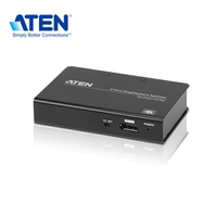 【預購】ATEN VS194 4埠True 4K DisplayPort分配器