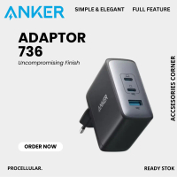 Anker Adaptor 736 GaN 100W Charger PD Fast Charging Laptop Macbook