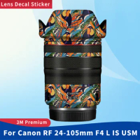 For Canon RF 24-105mm F4 L IS USM Anti-Scratch Camera Sticker Protective Film Body Protector Skin F/4L 24-105