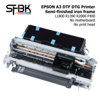 New A3 Epson DTF DTG printer's silver semi-finished iron frame R1390 R2000 L1800 P400 Printer machine base rack No print head