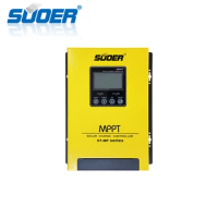 Suoer【 MPPT Charge Controller 】 60 amp 12v 24v 48v MPPT Solar inverter Charger Controller 60A (ST-MP-60A)