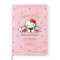 【震撼精品百貨】2021年曆  Sanrio KITTY 2021年 記事手帳/年曆/行事曆/日誌/桌曆*46519 震撼日式精品百貨