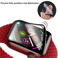 Screen Protector For Apple Watch Ultra 49MM Scratch Resistant 3D Curved Composite Film For Apple Watch Series 8 7 6 5 45 41 44mm