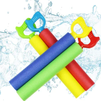 Water Guns Foam Water Blaster Squirt Guns for Kid Gift Perfect Outdoor Play Game Summer Garden Swimming Pool or Beach Shoot Toy