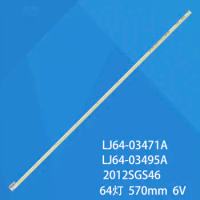 570mm LED Backlight Lamp strip 64leds for Toshiba 46TL933 46TL933RB 46TL936G 46TL938 46TL966 46TL968 46ML933RB