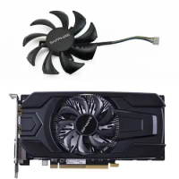 NEW GA91S2M 85MM 4PIN RX 460 GPU Original FAN，For Sapphire RX 460、Sapphire RX 550 Graphics card cool