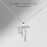 Dây Chuyền Bạc Nữ Cao Cấp JENSY Hình Nơ Coquette Thanh Lịch \Pamela\" VCARY00383"