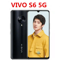 In Stock Vivo S6 5G Smart Phone Exynos 980 Android 10.0 6.44" Amoled 8GB RAM 256GB ROM 48.0MP+32.0MP+8.0MP+2.0MP+2.0MP 5G Phone