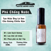 Chai xịt phủ nano ngăn nước đọng trên gương hậu xe và camara xe 30ml dạng xịt tiện dụng