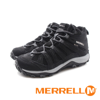 【MERRELL】女 ALVERSTONE 2 MID GORE-TEX郊山健行中筒登山鞋 女鞋(黑色)