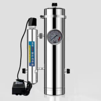 High Quality Home Water System PVDF Washable Ultrafiltration UF Water Purifier Mineral Stainless Steel Water Filter with UV