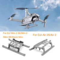 Foldable Landing Gear for DJI Air 2S/Air 2 Expansion Landing Gear Kit For DJI Mini 2 SE/2/Mavic Mini/SE Drone Accessories